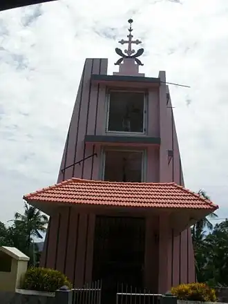 Kurishu Pally a velha Igreja da Cruz syro-ortodoxa