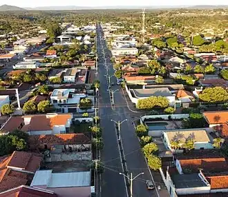 Vista área de Palmeirópolis