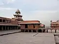 Panch Mahal e Sala de Audiências em Fatehpur Sikri