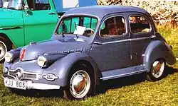 Panhard "Dyna X 86 Saloon", 1952.