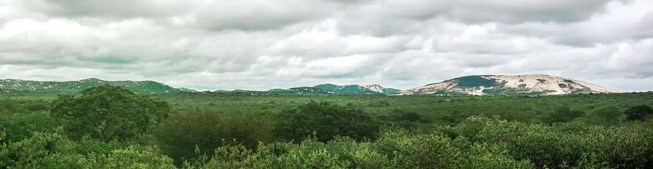 Localização da Serra do Jatobá na Palestina do Cariri.