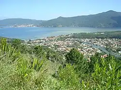 Vista da Barra da Lagoa