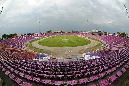 Estádio Dan Păltinișanu, casa do ACS Poli Timișoara e do ASU Politehnica Timișoara