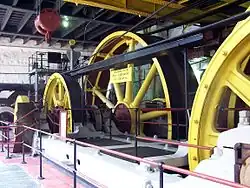 Museu do funicular - Parte subterrânea da máquina fixa - 2005