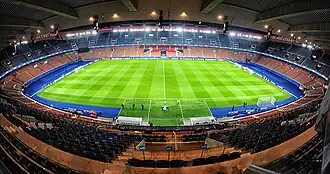 Parc des Princes, local das finais do futebol