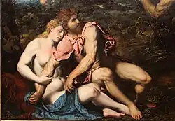 Marte e Vênus surpreendidos por Hefesto (c.1550).