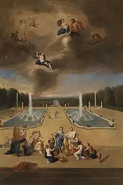 "Parterre d'Eau" de Jean Cotelle, c. 1693.