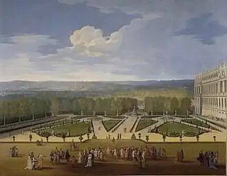 "Parterre du Nord" de Étienne Allegrain, c. 1693.
