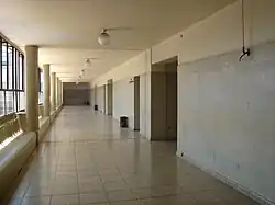 Passeio do edificio central da Facultade de Direito.