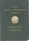 Passaporte emitido até os anos 70
