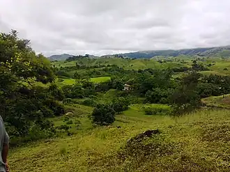 Casa na zona rural da cidade