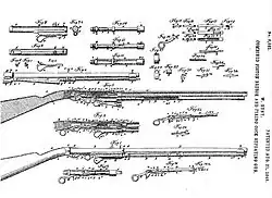 Firing cock repeating gun Patente 6663