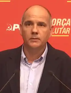 Paulo Raimundo CDU - Coligação Democrática Unitária (PCP-PEV)