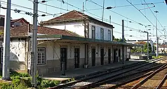 Antiga Estação de Penafiel, em 2009.