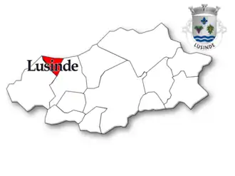 Localização no município de Penalva do Castelo