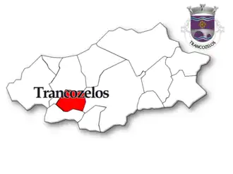 Localização no município de Penalva do Castelo