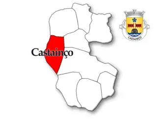 Localização no município de Penedono