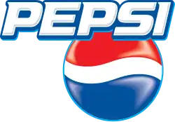 O logotipo da Pepsi introduzido em 2003