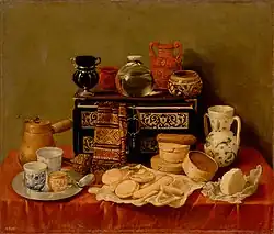 Natureza Morta com Caixa de Ébano na Hermitage, São Petersburgo