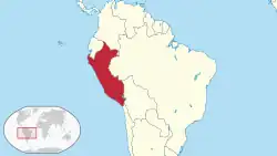 Mapa do Peru