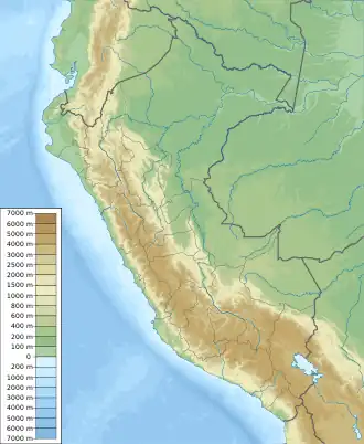 Ampato está localizado em: Peru