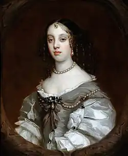 Rainha Catarina de Bragança.