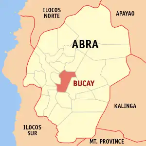 Bucay na Abra Coordenadas : 17°32'N, 120°43'E