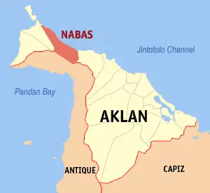 Nabas na Aklan Coordenadas : 11°49'40"N, 122°5'38"E