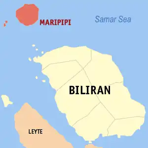 Maripipi na Biliran Coordenadas : 11°46'34"N, 124°20'53"E