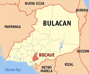 Bocaue na Bulacan Coordenadas : 14°48'N, 120°56'E