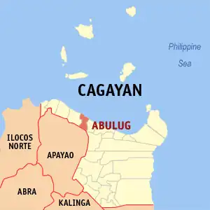 Abulug na Cagayan Coordenadas : 18°26'38.81"N, 121°27'27.49"E