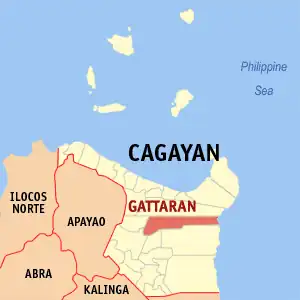 Gattaran na Cagayan Coordenadas : 18°3'40"N, 121°38'43"E