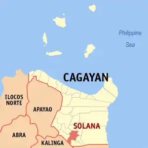 Solana na Cagayan Coordenadas : 17°39'8"N, 121°41'29"E