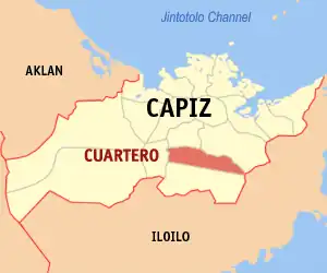 Cuartero na Capiz Coordenadas : 11°20'34"N, 122°40'17"E