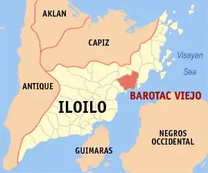 Barotac Viejo na Iloilo Coordenadas : 11°3'N, 122°51'E