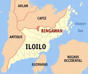 Bingawan na Iloilo Coordenadas : 11°14'N, 122°34'E