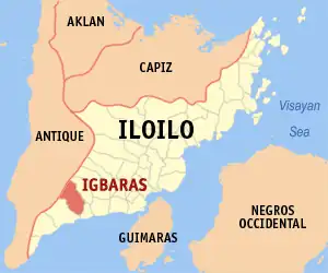 Igbaras na Iloilo Coordenadas : 10°43'N, 122°16'E
