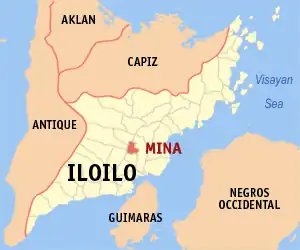 Mina na Iloilo Coordenadas : 10°56'N, 122°35'E