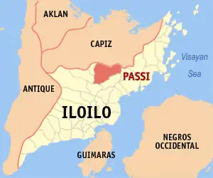 Passi na Iloilo Coordenadas : 11°6'N, 122°38'E