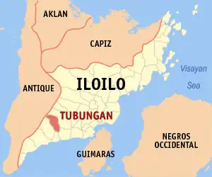 Tubungan na Iloilo Coordenadas : 10°47'N, 122°18'E