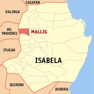 Mallig na Isabela Coordenadas : 17°12'31"N, 121°36'38"E