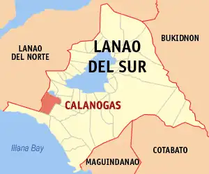 Calanogas na Lanao do Sul Coordenadas : 7°44'10.34"N, 124°4'54.37"E