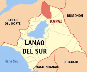 Kapai na Lanao do Sul Coordenadas : 8°4'27.51"N, 124°21'54.18"E