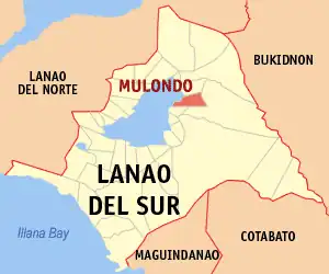 Mulondo na Lanao do Sul Coordenadas : 7°55'3.04"N, 124°21'43.33"E