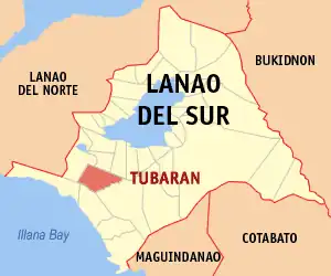 Tubaran na Lanao do Sul Coordenadas : 7°44'52.66"N, 124°11'2.94"E