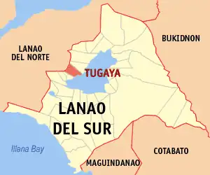 Tugaya na Lanao do Sul Coordenadas : 7°52'58.85"N, 124°10'36.44"E
