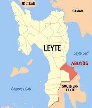 Abuyog na Lete Coordenadas : 10°44'49"N, 125°0'43"E