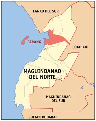 Parang na Maguindanao do Norte Coordenadas : 7°22'28.00"N, 124°16'6.82"E