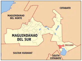 Buluan na Maguindanao do Sul Coordenadas : 6°42'55.46"N, 124°47'7.61"E
