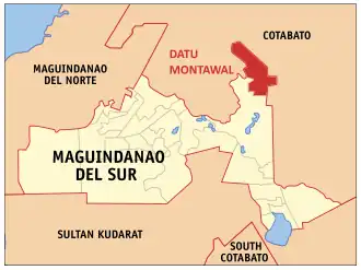 Datu Montawal na Maguindanao do Sul Coordenadas : 7°6'N, 124°46'E